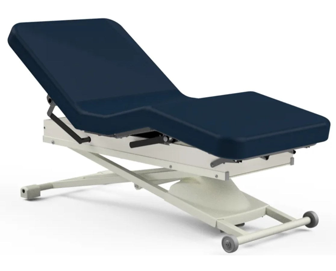 Proluxe Power Hi-Lo Massage Table w/ Adjustable Back & Salon Top. ABC System, Caster Wheels