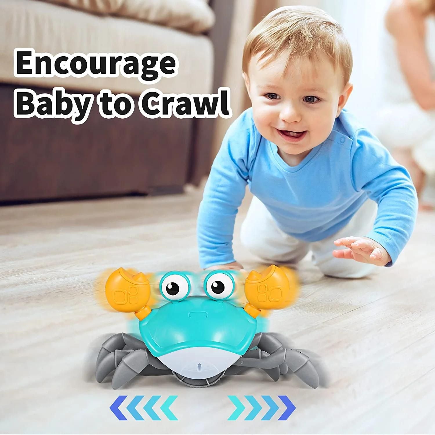 Crawling Crab? Helps with Tummy Time