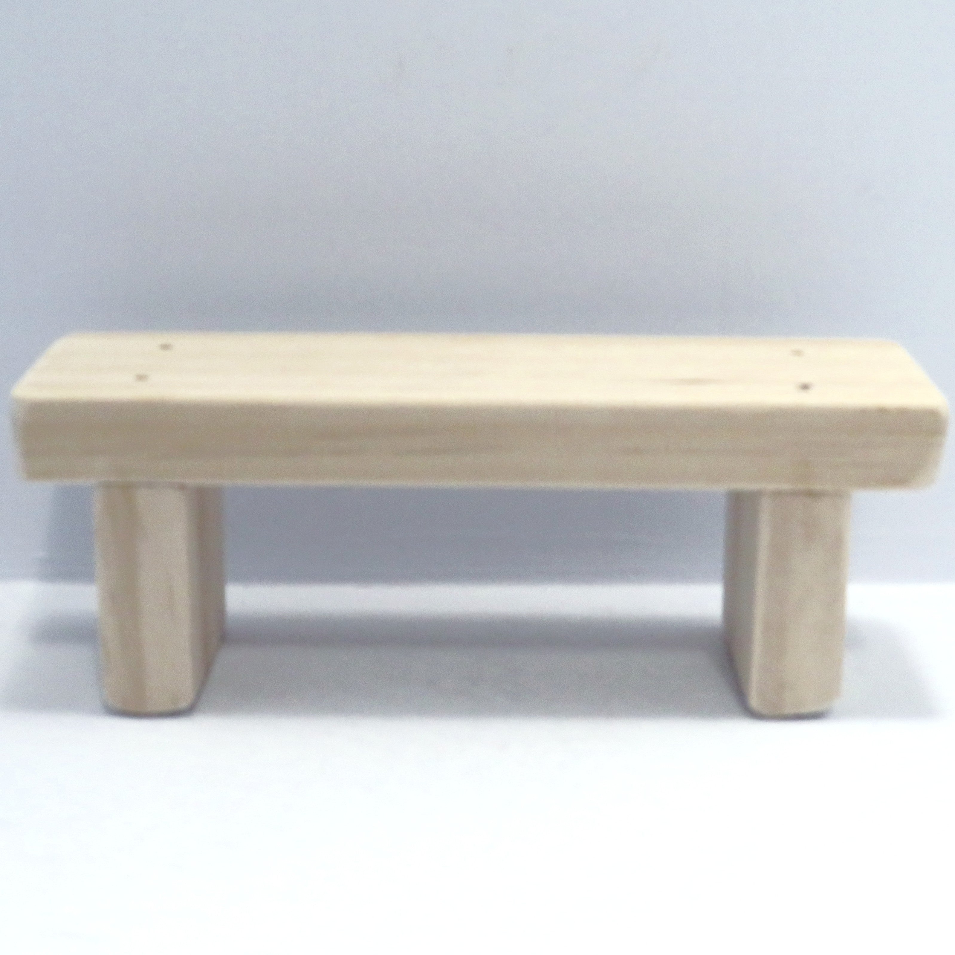 Wood Pedestal / Wood Display Bench / Display Bench / Wooden Pedestal