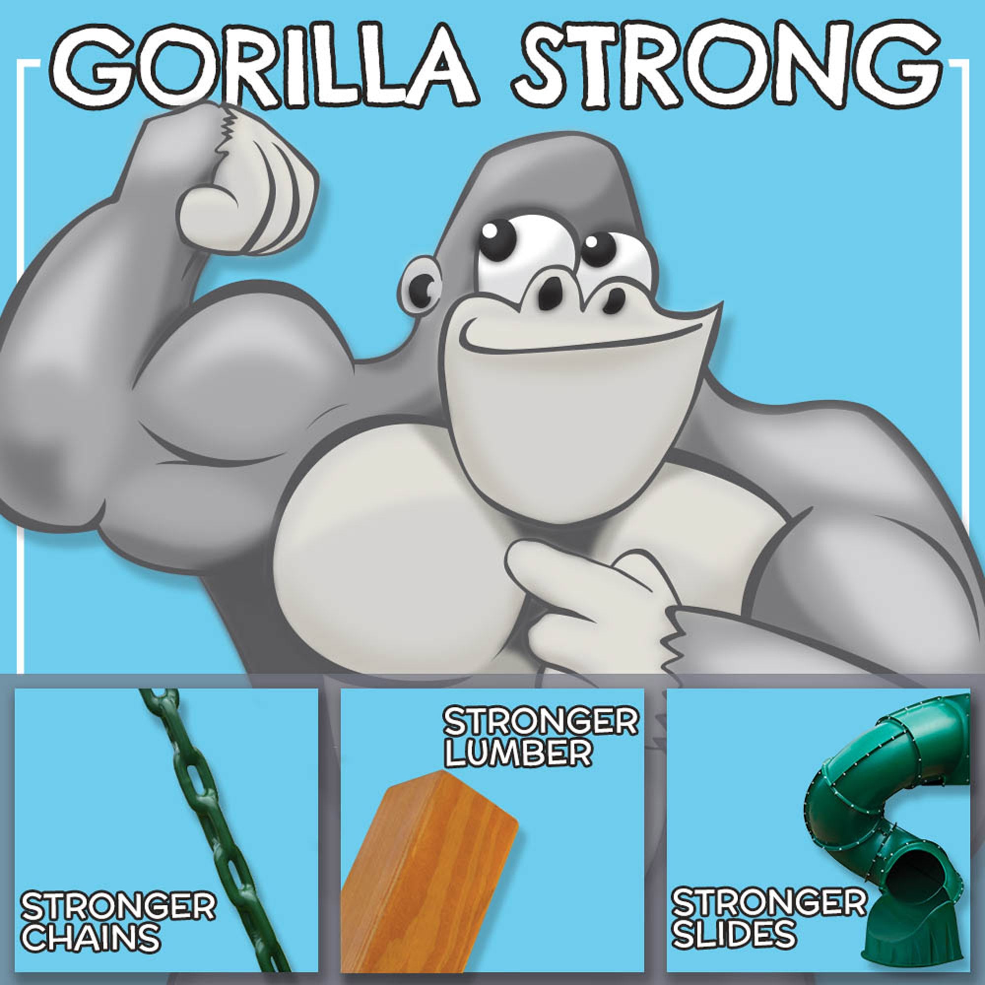 Gorilla Basic Swing Set