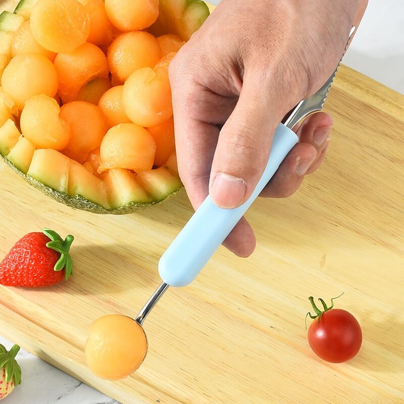 Stainless Steel 3-Piece Fruit Carving Knife Set