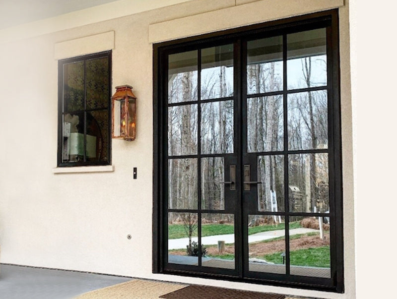 GID Iron French Front Double Door