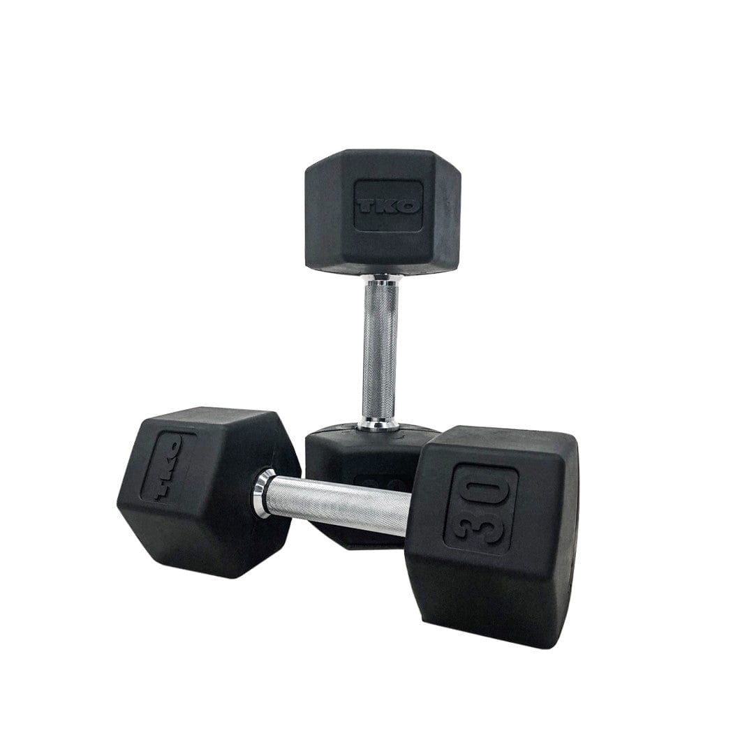 TKO 3 Tier Horizontal Dumbbell Rack for 15 Pairs