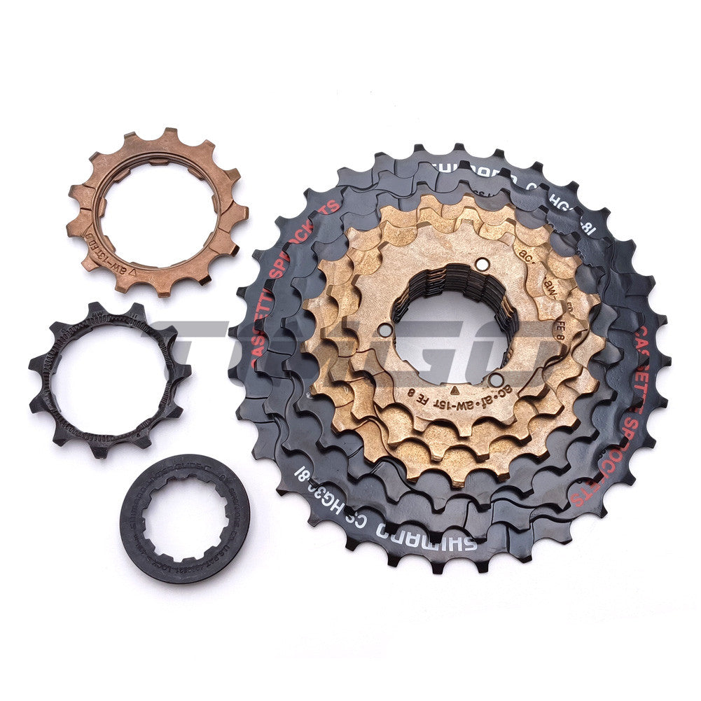 SHIMANO オシア8 5号 300m Shimano Acera HG30-8 MTB Bike 8 Speed Cassette Sprocket 11
