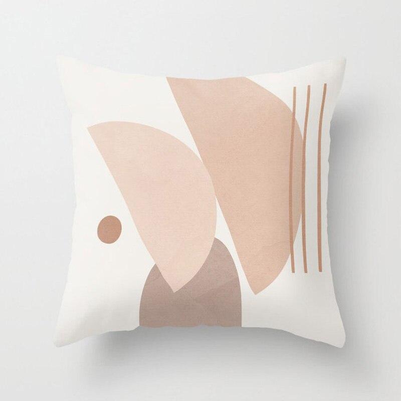 Decorative Mandala Geometric Polyester Pillowcase