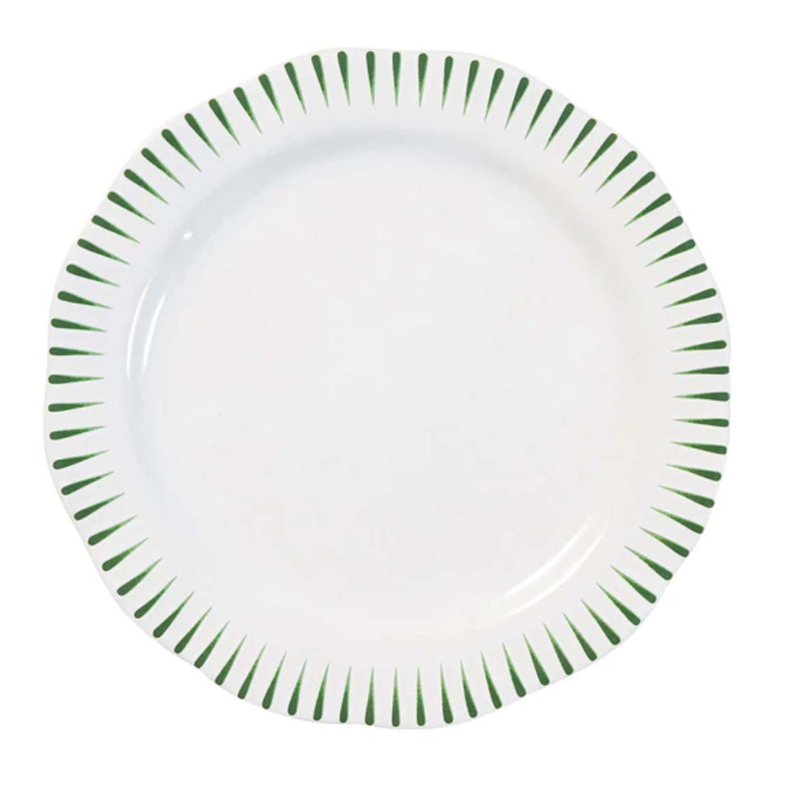 Sitio Stripe 4pc Place Setting - Basil