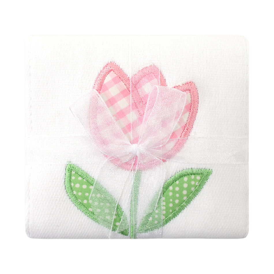 Tulip Applique Burp