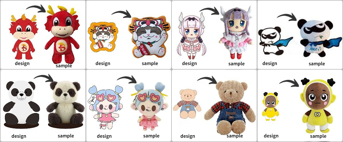 Custom Plush Toy Manufacturers Design Effect