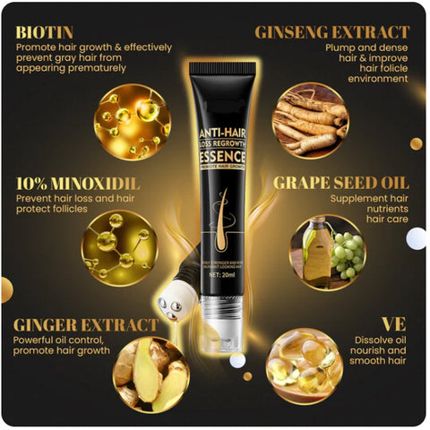 Biotin Haarwuchs Roll-On Massage-Essenz