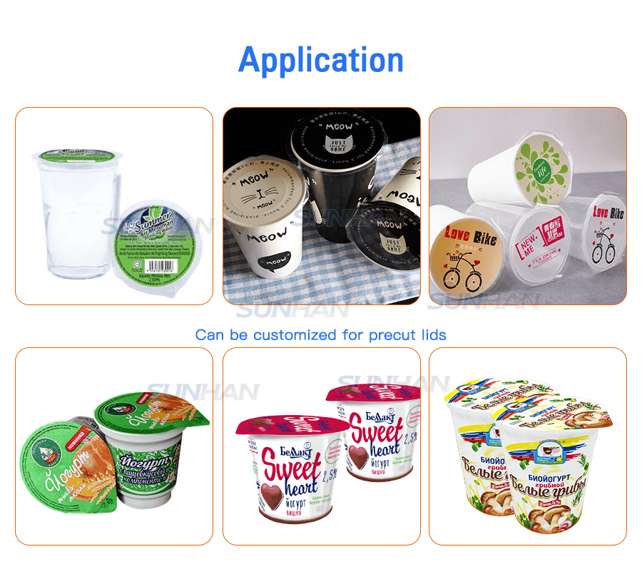 Application of Sauce Cup Filling Sealing Machine