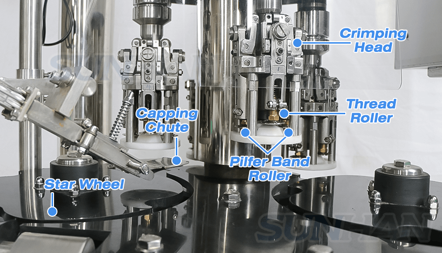 Automatic Ropp Capping Machine