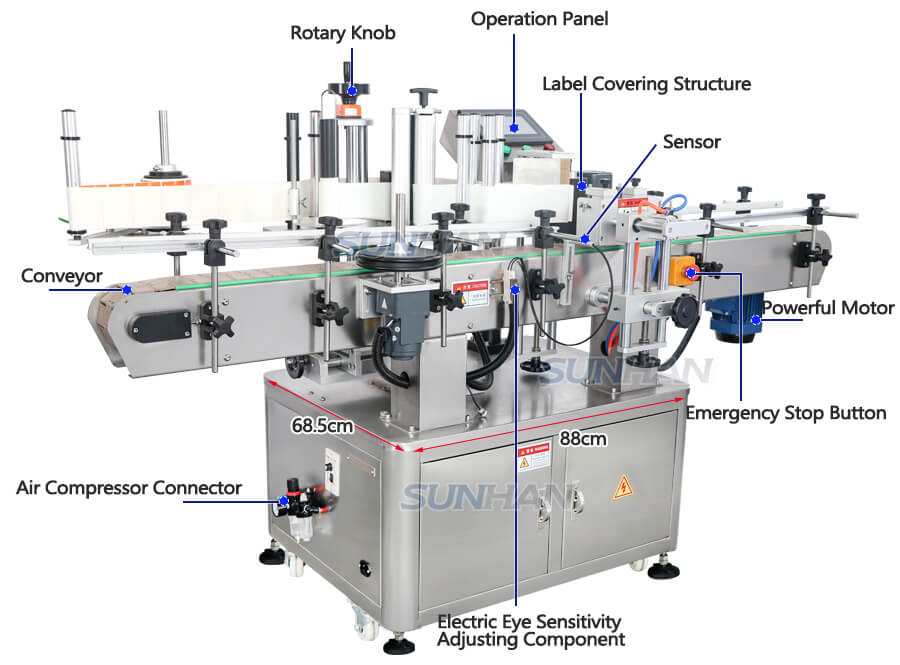 Round Bottle Labeler