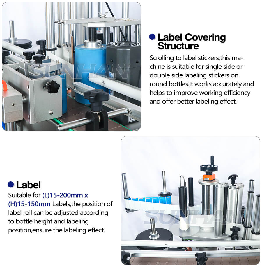 Machine Details of Round Bottle Labeler-2