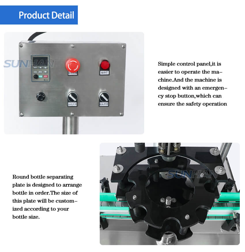 detailed introduction of wine bottle capping Machine