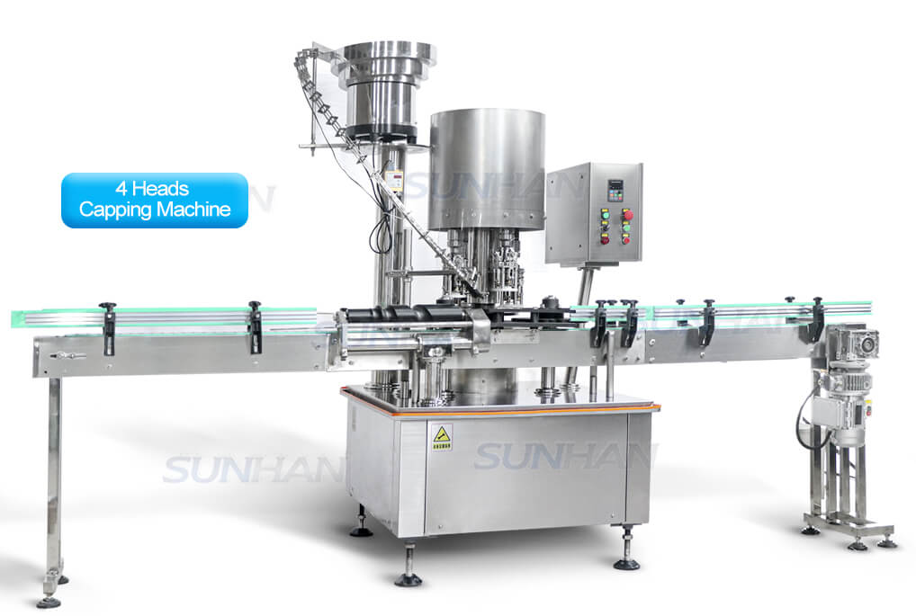 Four Heads ROPP Capping Machine