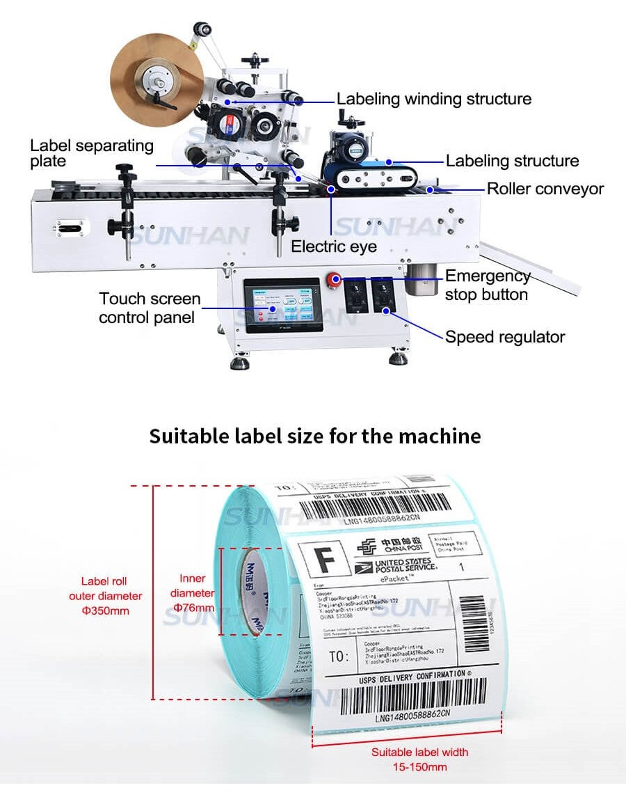 perfume vial labeler