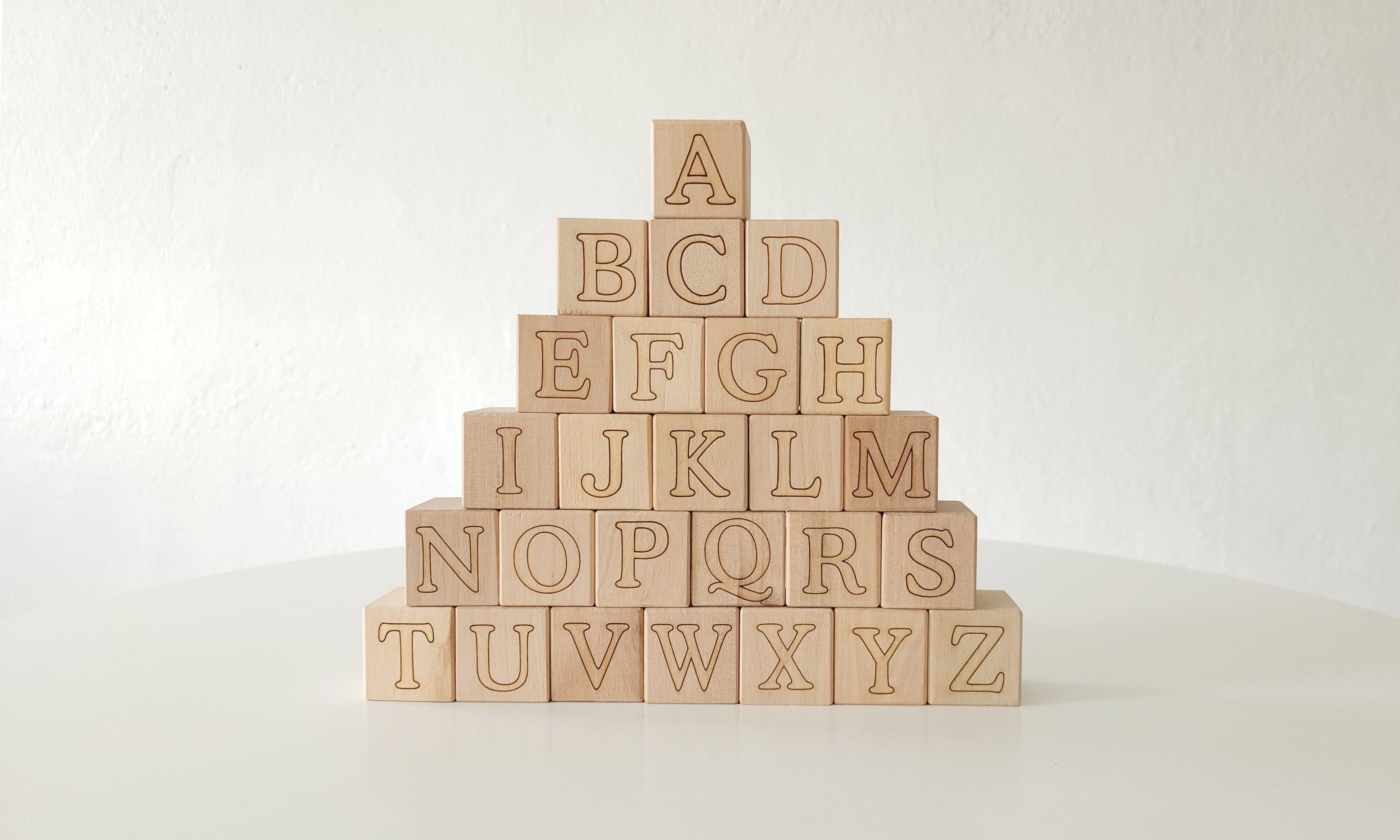 Maple ABC Block Set