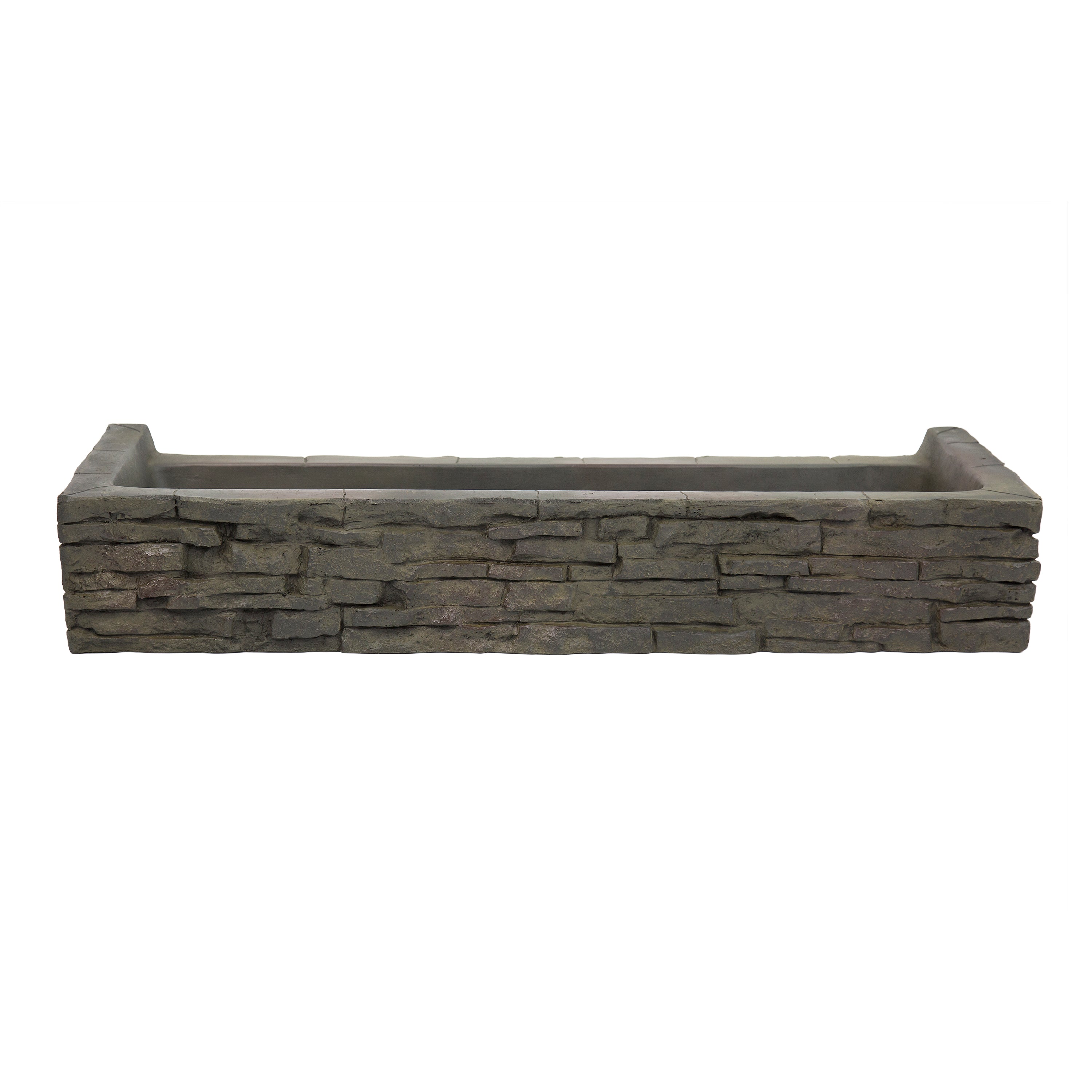 Aquascape Front-Spill Straight Stacked Slate Topper