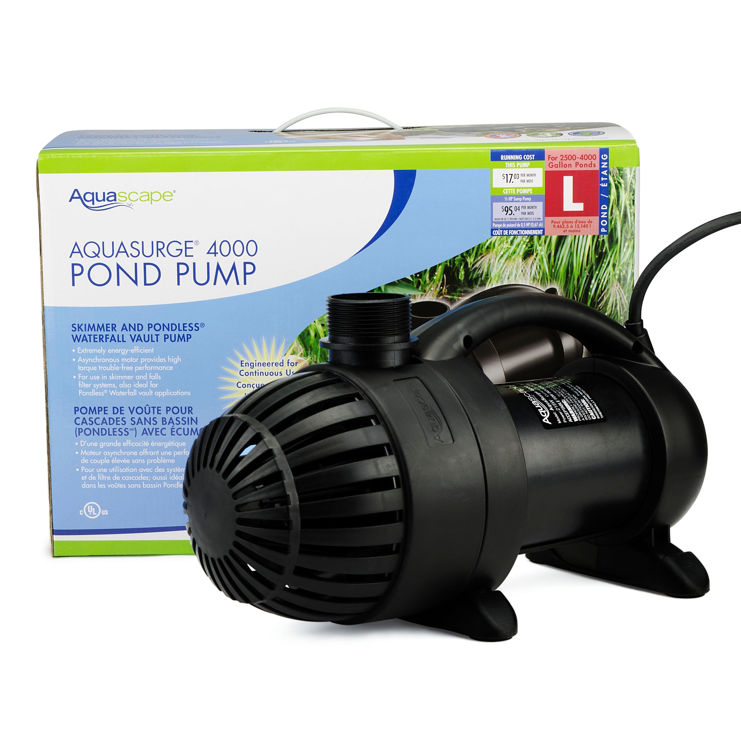 Aquascape AquaSurge? 4000 Pond Pump