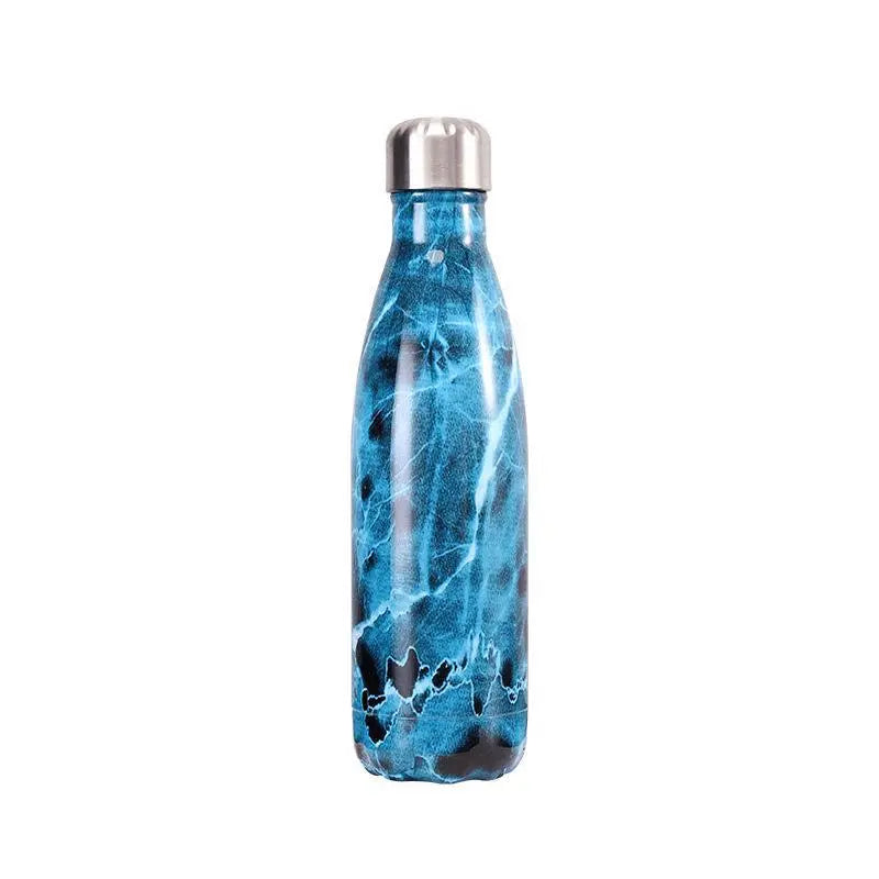 Vivid Color Stainless Steel Insulated Vacuum Water Bottle, 16.9 oz. (Multiple Styles)