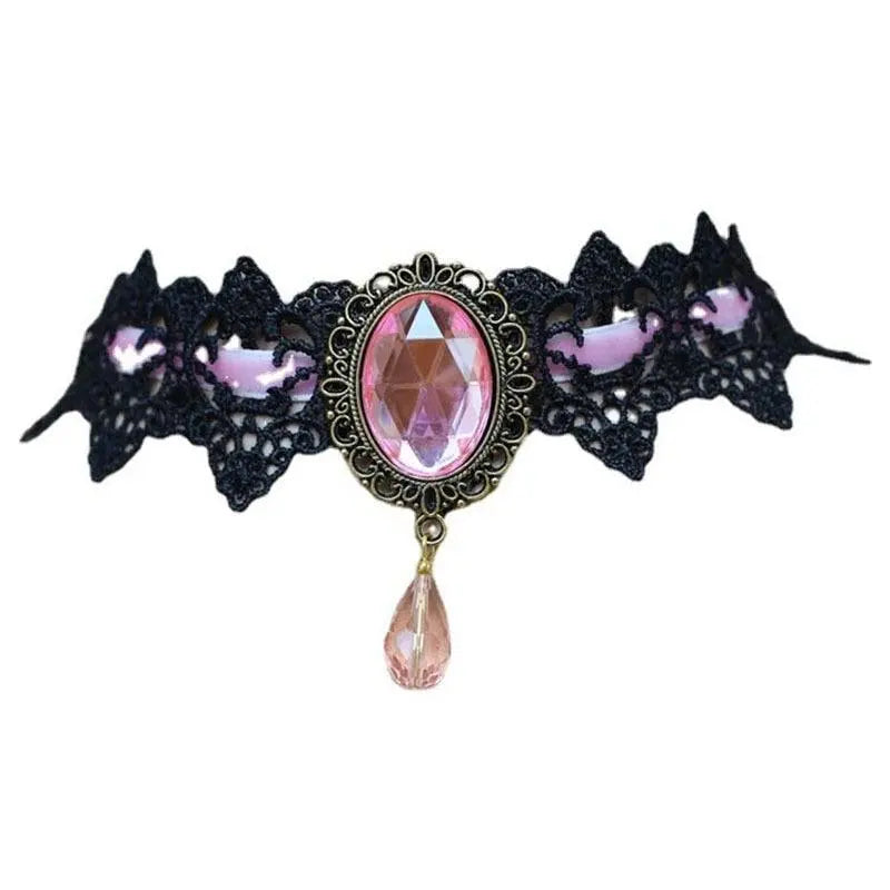 Victorian Gothic Lace Choker