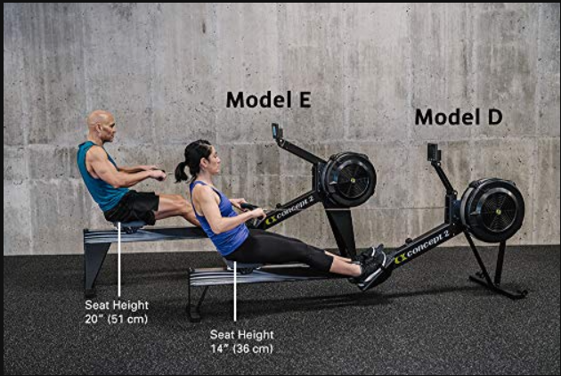 Concept2 RowErg Indoor Rowing Machine with Tall Legs
