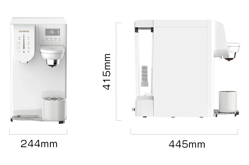 SOLEMOOD ウォーターサーバー浄水型「PURE」スタイリッシュ 2色
