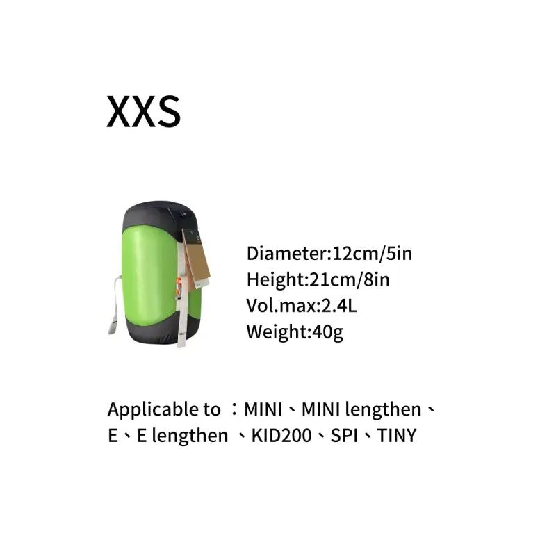 AEGISMAX Compression Sacks for Sleeping Bags & Clothing - 6L 10L 20L 30L