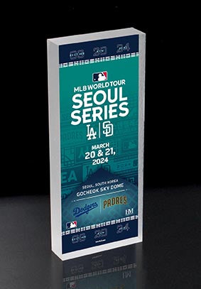 MLB World Tour Seoul Series 2024 3D Ticket BlocKart