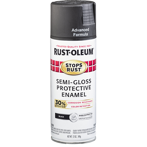 Rust-Oleum Stops Rust Advanced Spray Paint Semi-Gloss