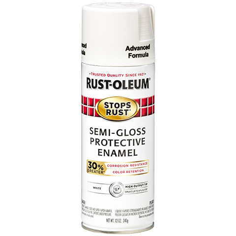 Rust-Oleum Stops Rust Advanced Spray Paint Semi-Gloss