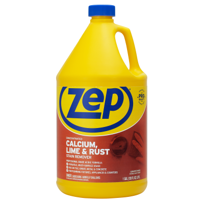 Zep Professional Strength Calcium, Lime & Rust Stain Remover Gallon ZUCAL128
