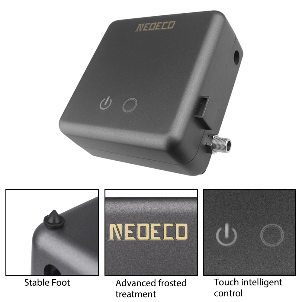 Neoeco mini compressor 3 modes for switching air source with low noise quiet
