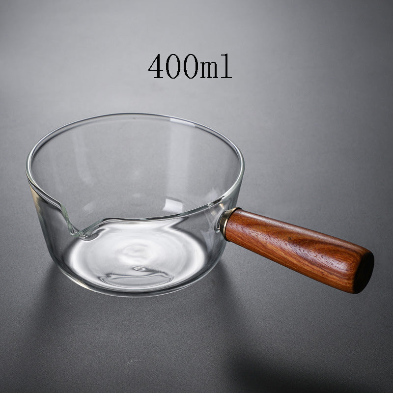 Clear Glass Cooking Pot