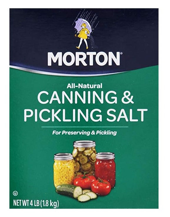 Morton All Natural Canning And Pickling Salt - 4 lb