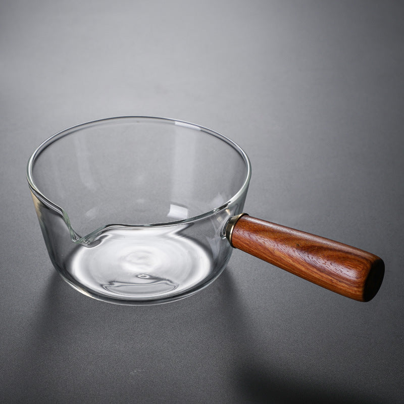 Clear Glass Cooking Pot