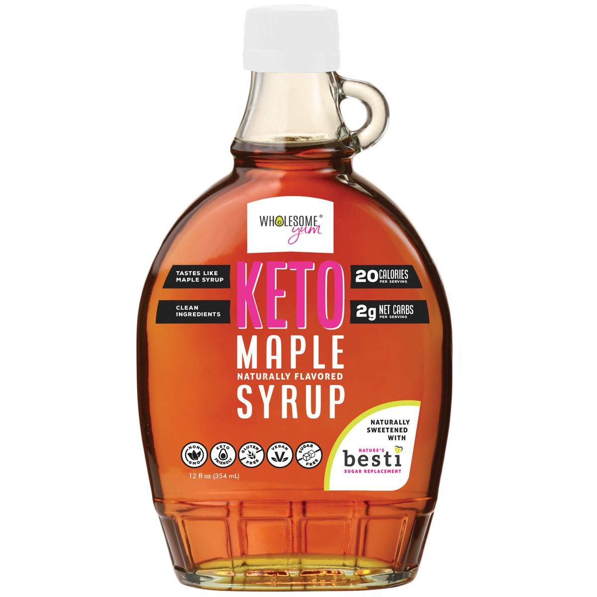 Wholesome Yum Keto Maple Syrup - 12 oz.