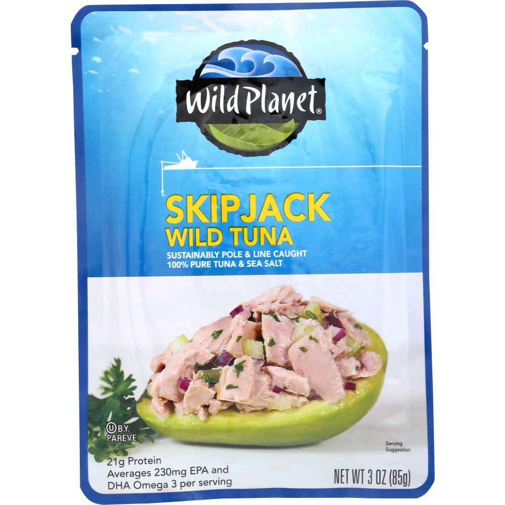 Wild Planet Skipjack Wild Tuna Pouch - 3 oz