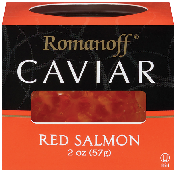 Romanoff Caviar Red Salmon Select - 2 oz