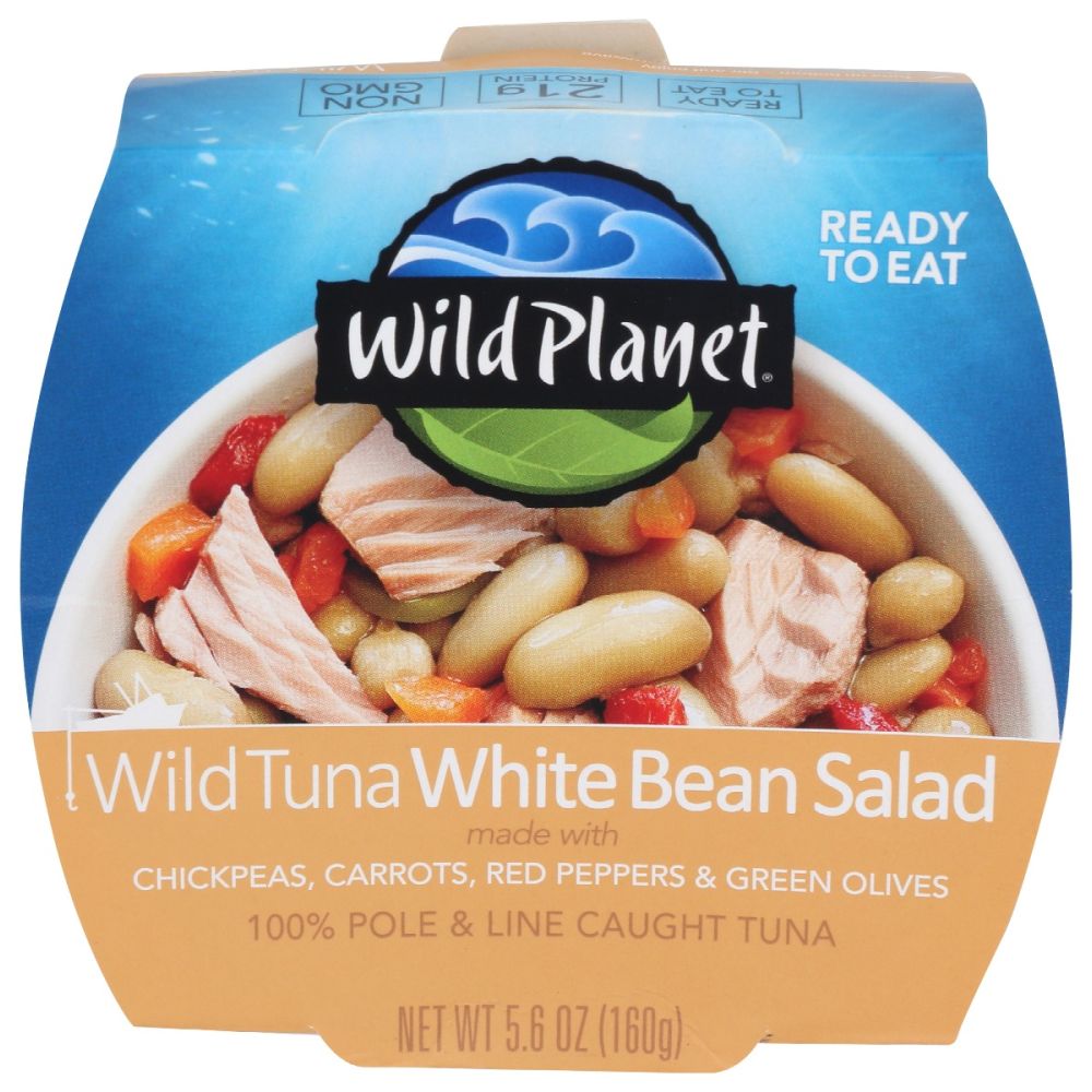 Wild Planet Wild Tuna White Bean Salad Ready To Eat Meal - 5.6 oz