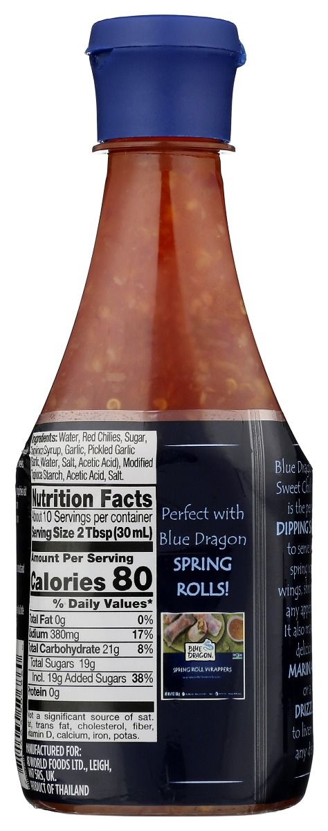 Blue Dragon Thai Sweet Chili Sauce - 10.5 oz