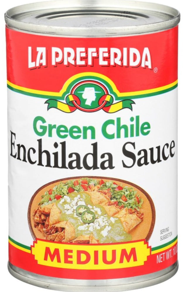 La Preferida Green Chile Enchilada Sauce Medium- 10 oz