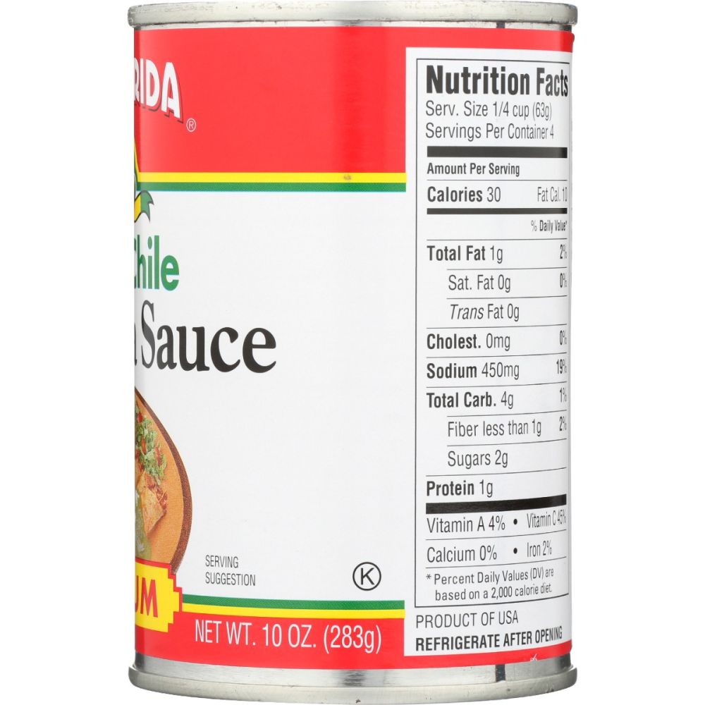 La Preferida Green Chile Enchilada Sauce Medium- 10 oz