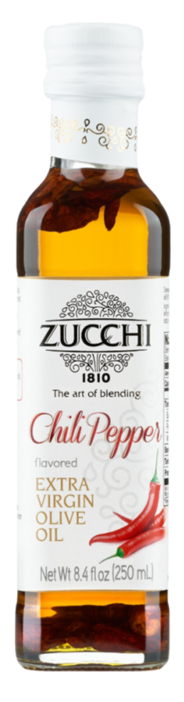 Zucchi Chili Pepper Flavored Extra Virgin Olive Oil - 250 ml