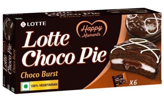 Lotte Choco Pie Choco Burst - 6pcs