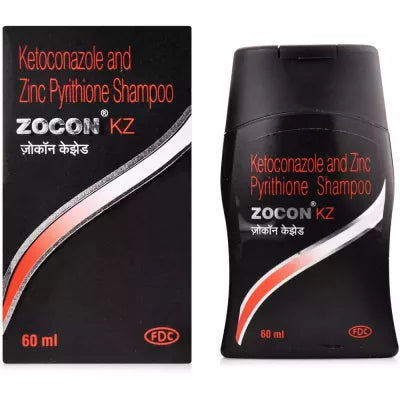 Zocon KZ Shampoo - 60 ml