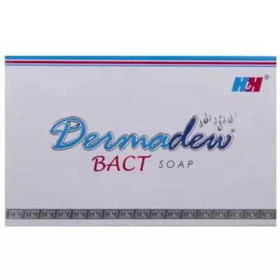 4x Dermadew Bact Soap (75g each) - Pack of 4