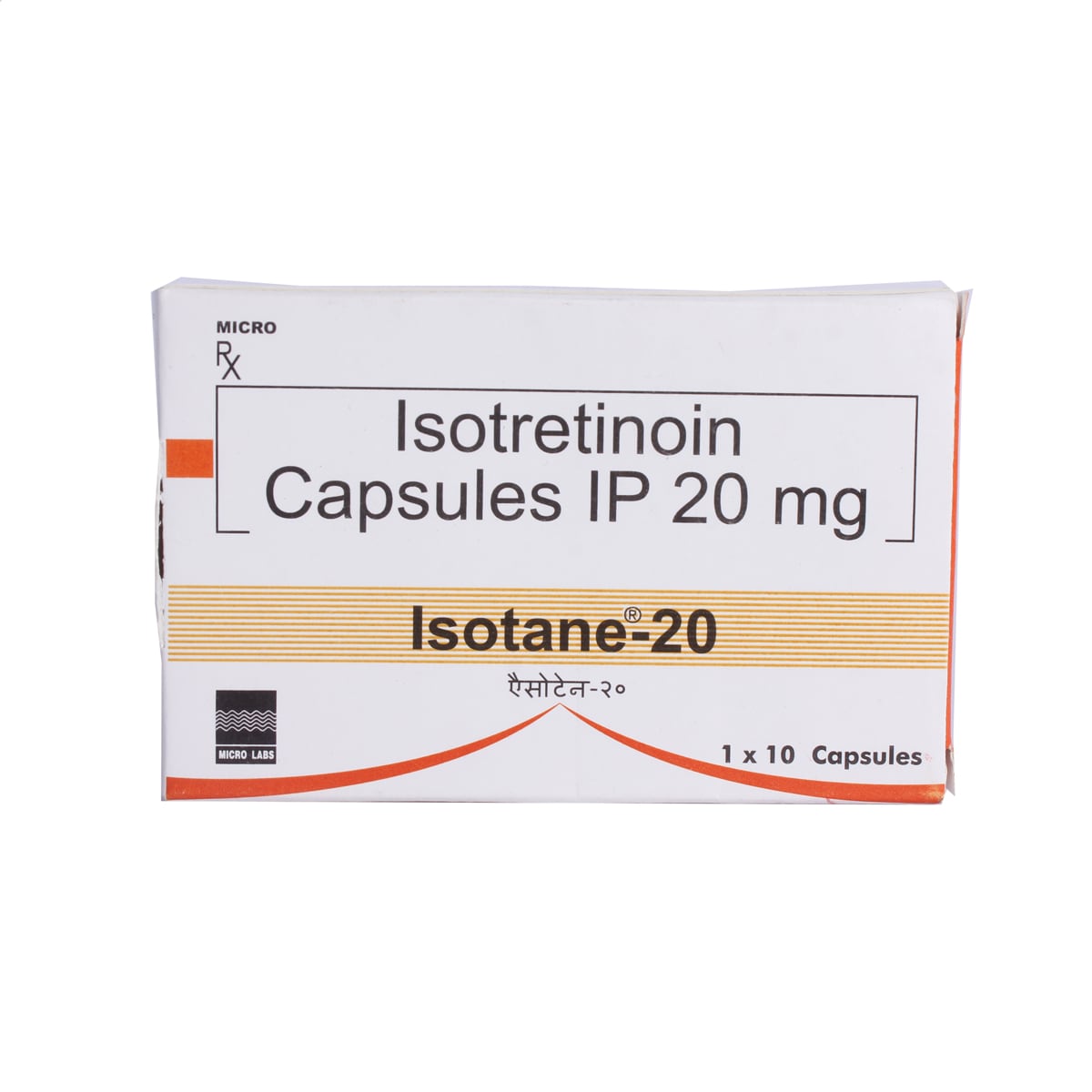 Isotane 20 - 10 Capsules