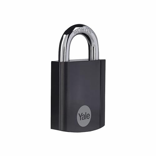 Yale Y90SB/45/129/145mm Hardened Steel Max Security Padlock Black Finish