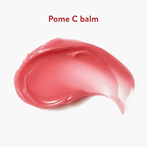 Belora Paris Pome C Lip Balm with Shea butter & Cocoa butter |Vitamin C Lip Lightening Lip Balm| Almond Oil Coconut Oil| Lightly Tinted |Soft Fragrance| Hydrating | Vegan (8 gms)